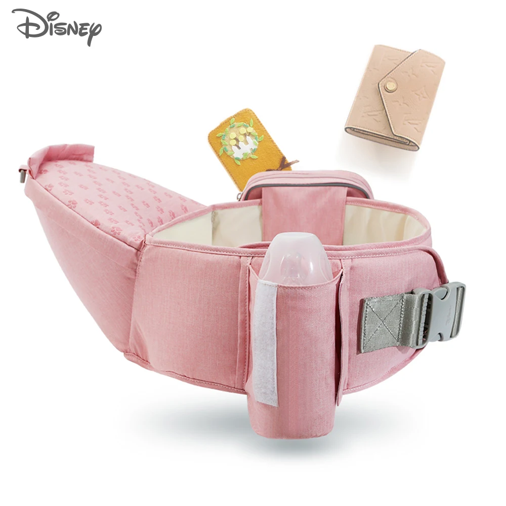 Сумка-кенгуру для новорожденных disney, сумка-кенгуру на пояс, рюкзак с утолщенными плечами, Удобный слинг для путешествий, От 0 до 2 лет