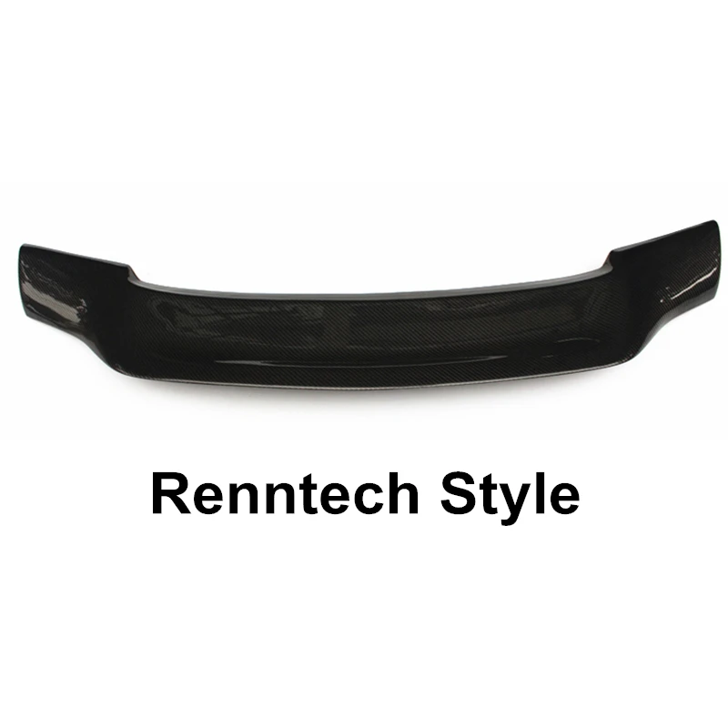 Renntech Style Задний спойлер для A4 B9-IN M4 PSM Renntech стиль Caractere задний багажник спойлер загрузки губы крыла полный углеродного волокна - Цвет: Renntech Style