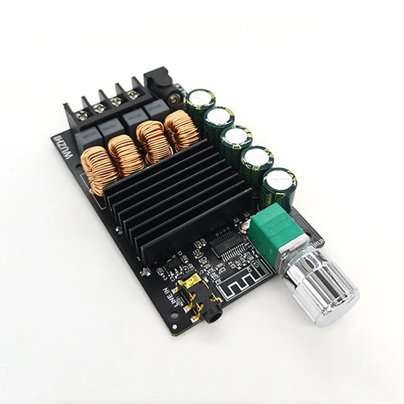Bluetooth 5,0 2*100 Вт TPA3116 цифровой аудио усилитель мощности HiFi стерео TPA3116D2 Класс D Aux Плата усилителя для динамиков 50 Вт~ 300 Вт