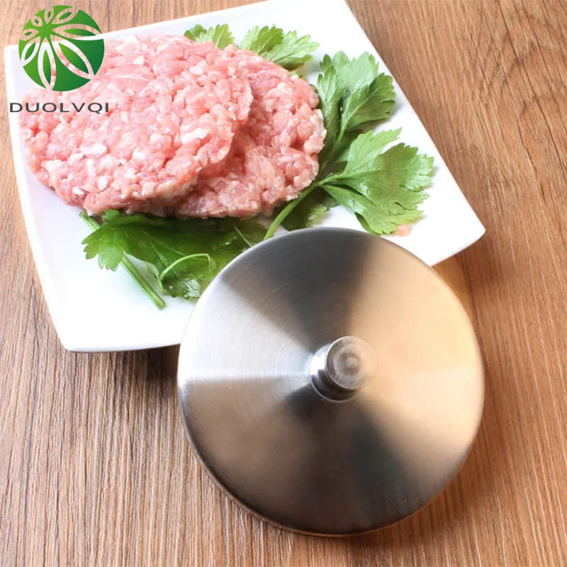 High Quality Hamburger Press Round Shape Pork Beef Meat Pie Burger Making Mold Round Shape Kitchen Tools