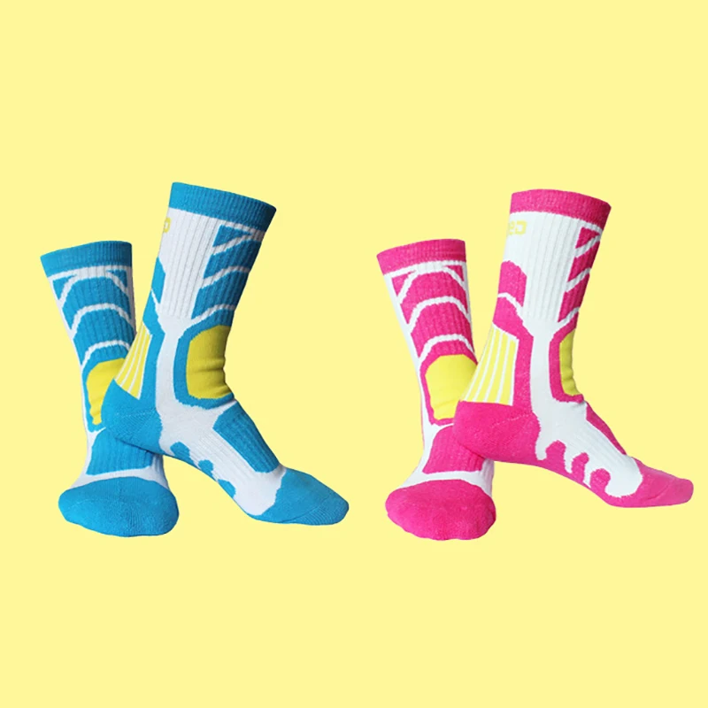1 пара носки для спорта на открытом воздухе детские противоскользящие дышащие роликовые носки для катания на коньках Велоспорт чулочно-носочные изделия обувь аксессуары