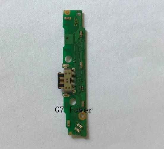 20 шт. док-разъем Micro USB зарядное устройство зарядный порт гибкий кабель плата с микрофоном Замена для Motorola для Moto G7 power