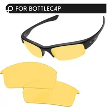 Papaviva кристально-желтые Сменные линзы для колпак Солнцезащитные очки Рамка UVA и UVB Защита