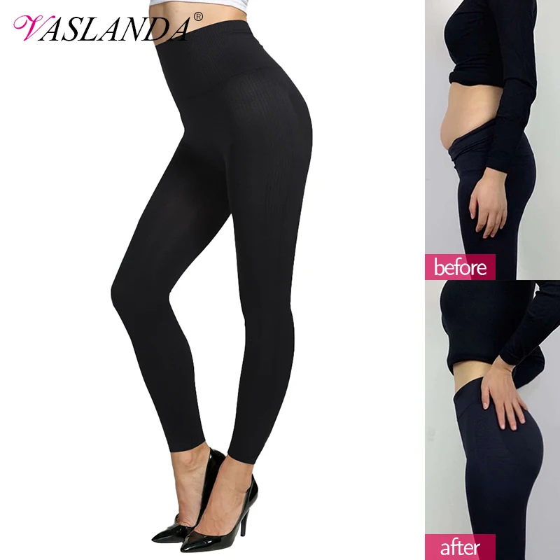 

Compression Leggings Leg Shapewear Women Thigh Trimmer Slimming Body Shaper Waist Trainer Pants High Waist Tummy Control Leggins