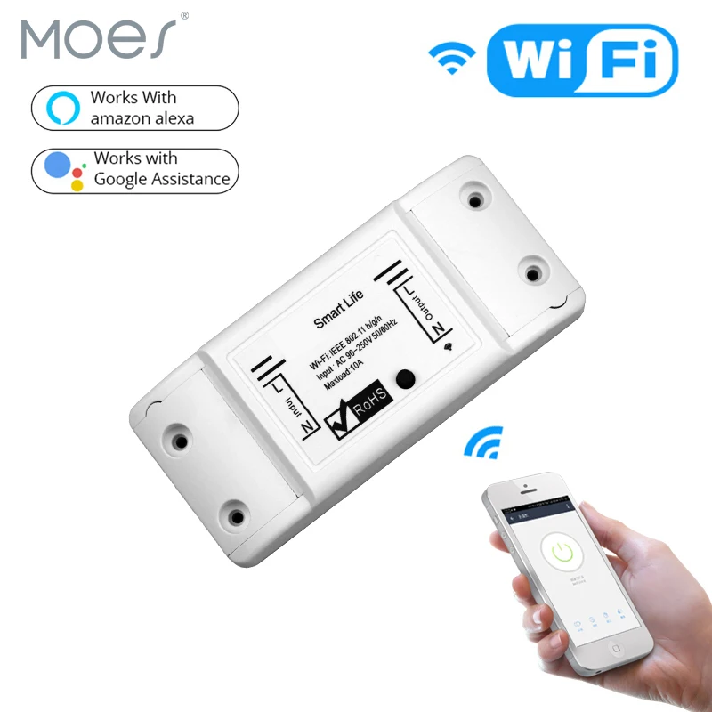 Универсальный таймер выключателя DIY WiFi с дистанционным управлением|Выключатели|