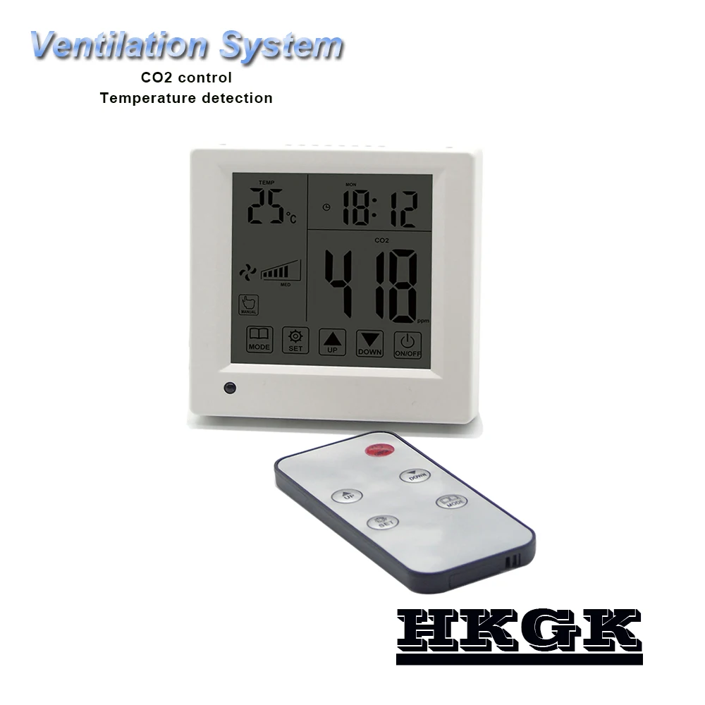Температура, визуализация темпа и температуры CO2 350-1500ppm di regolazione per il Control Remoto