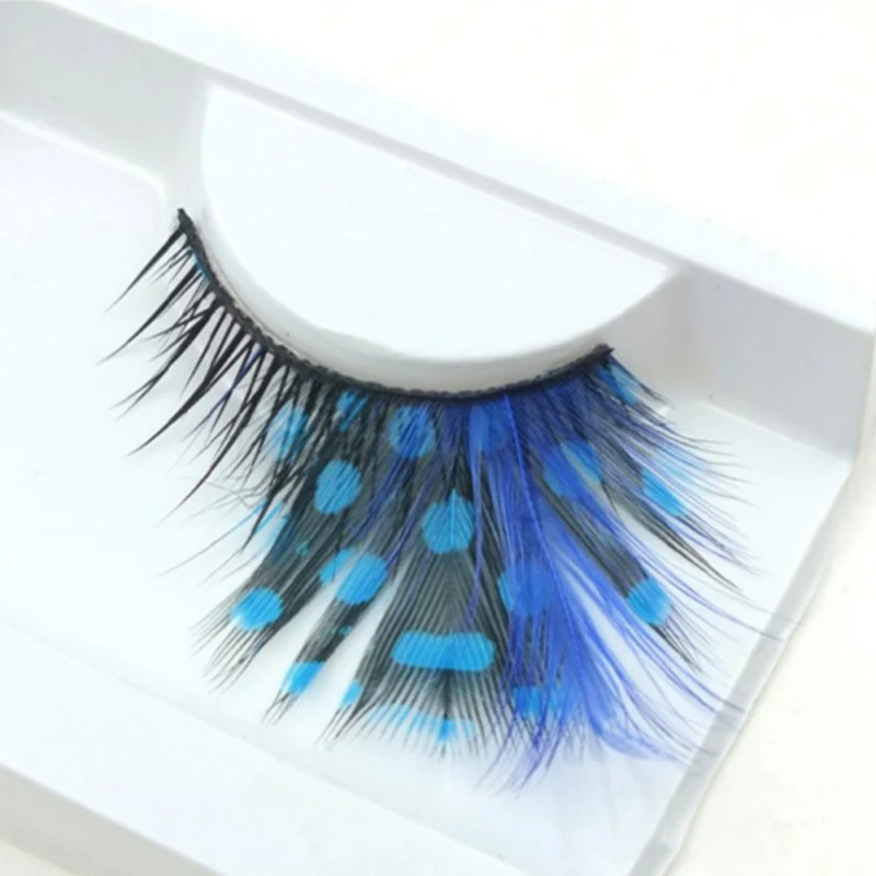New Extra Extension False Eye Lashes 1 Pair Eyelashes Sexy Volume Feather Eyelashes Face Comfortable And 4
