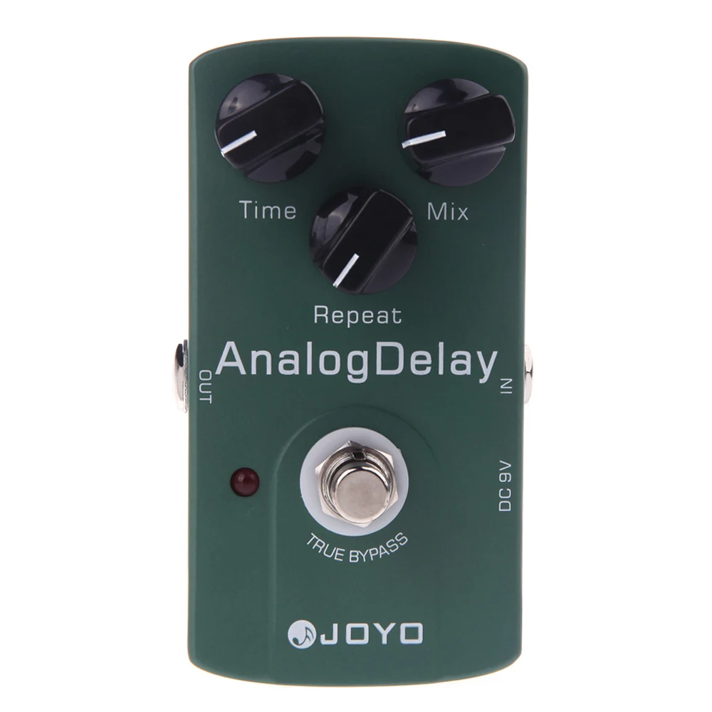 Joyo JF-33 гитарная педаль аналоговая задержка электрогитарная педаль эффектов True Bypass Gitar аксессуары
