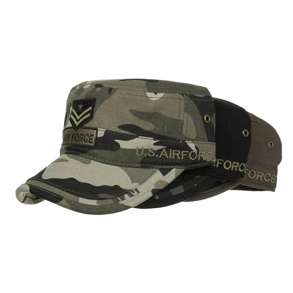 Мужские и женские классические мужские военные кепки регулируемые армейские камуфляжные головные уборы уличные спортивные Кемпинг стиль Chapeu# YJ
