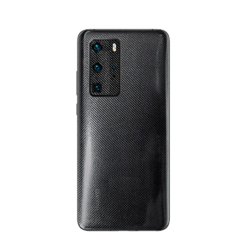 Прозрачная матовая кожаная задняя пленка для Huawei P40 Pro P30 Lite наклейка из