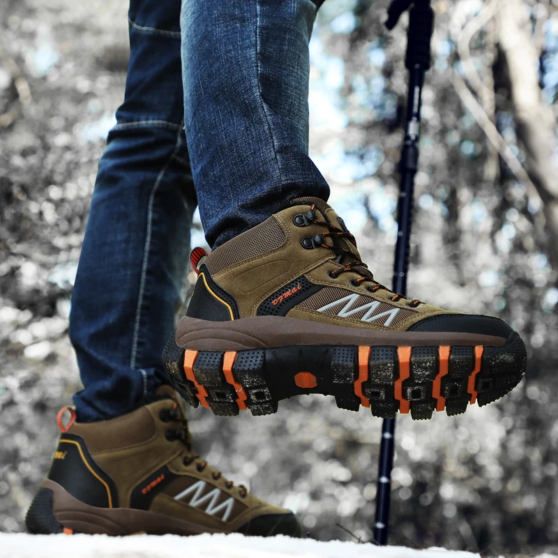 Новая зимняя замшевая обувь размера плюс бархатная теплая спортивная обувь мужские кроссовки мужская обувь для бега size39-45