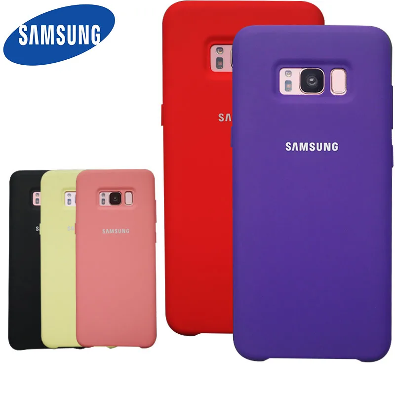 Чехол для Samsung S8 Plus оригинальный силиконовый мягкий защитный чехол Galaxy S9 S10 S10e Note 10
