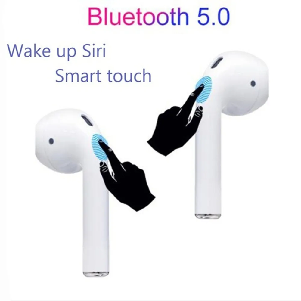 I12 TWS Bluetooth 5,0 беспроводные наушники двойные звонки стерео умные сенсорные наушники для Pk I10 I9s наушники