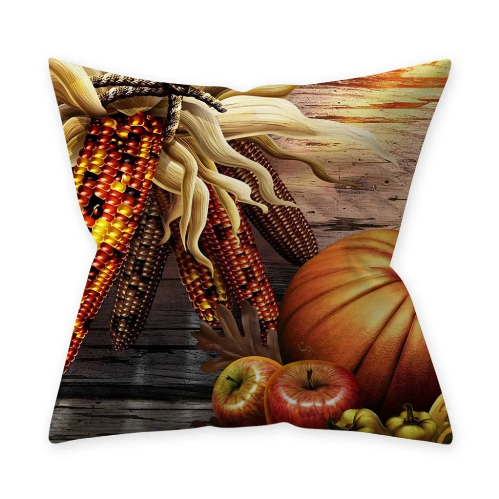 Наволочка с надписью thanksgiving Pumpkin thanksgiving наволочка 45*45 см