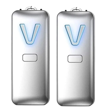 

2 Air Purifier Neck Necklace Mini ,Negative Ion Generator, for Adults