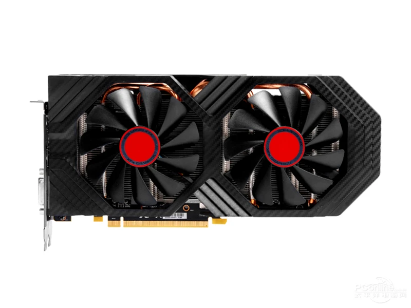 XFX RX 580 8 Гб видеокарты 256Bit GDDR5 видеокарта для AMD RX500 серии VGA карты RX580-8GB HDMI DVI RX580 8 Гб 2304 б/у