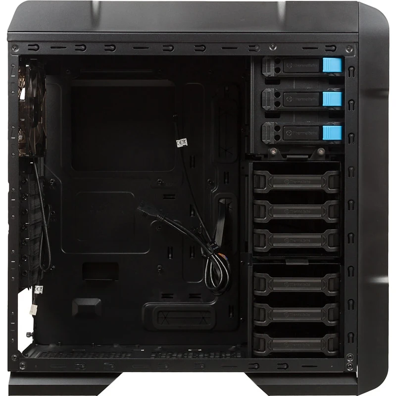 Корпус Thermaltake Chaser A31 черный без БП ATX 2x120mm 2xUSB3.0 audio bott PSU