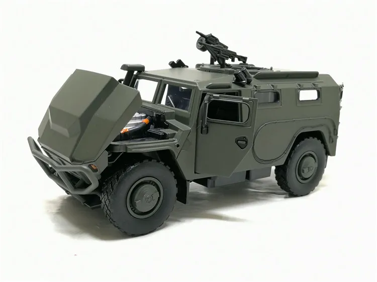 1:32 Hummer M1046 военный автомобиль модель усовершенствованная, от взрыва, бронетранспортер со звуком светильник сплав игрушечный автомобиль модель литая игрушечная машинка