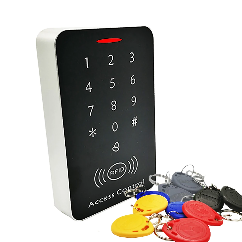 Кнопочная панель датчик приближения 125 кГц RFID карты Дверной замок Управление EM