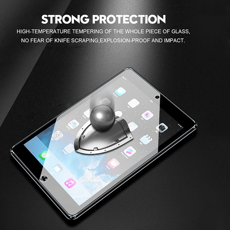 Защитное закаленное стекло для Apple iPad 9,7 Pro 11 10,5 10,2 Защитная пленка для экрана для iPad Air 1 2 3 Mini 4 5