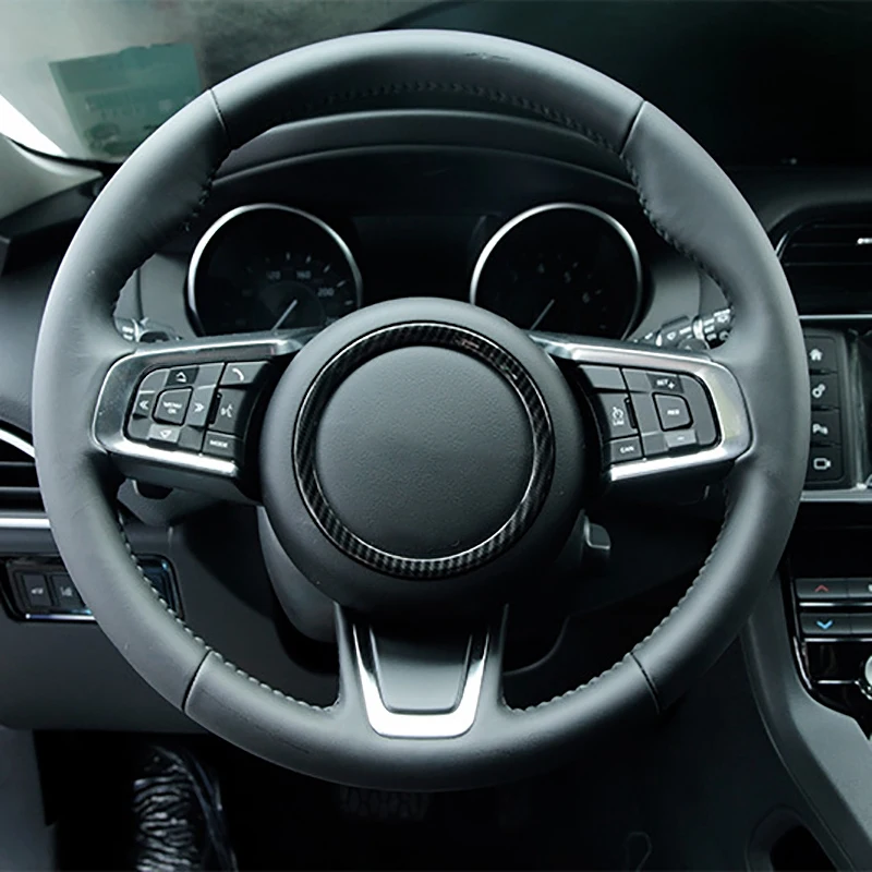 Для Xfl/Xe/F Pace/F Type/X761/E Pace накладка на руль наклейка Рамка подходит для автомобильных
