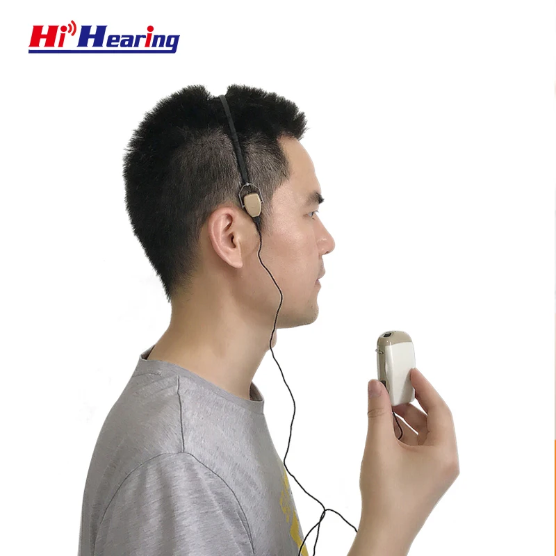 3Pin Bone Conductor Hearing Aids Good as BAHA Siemens Pocket Hearing Aid Body Worn Hearing Aid BW 3
