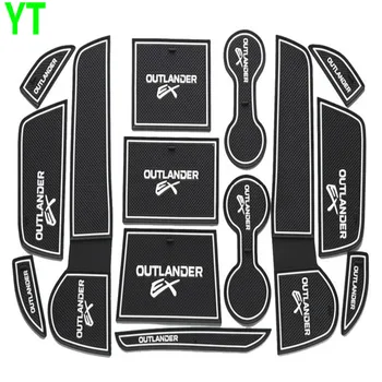 

Auto anti-slip cup mat non slip door gate pad for mitsubishi outlander 2013-2018, car accessories, free shipping