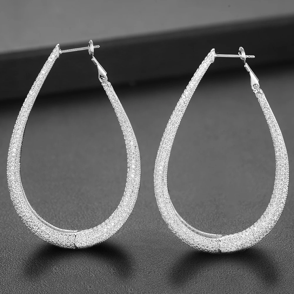 Элегантные Изысканные Серьги-кольца missvikki bousle d'oreille femme для женщин, Свадебный актер, модель танцора, вечерние подарки