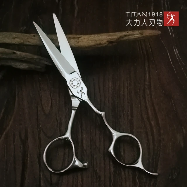 TITAN Professional hair scissors set hairdressing salon cutting tools  barber shears 6.0inch - AliExpress