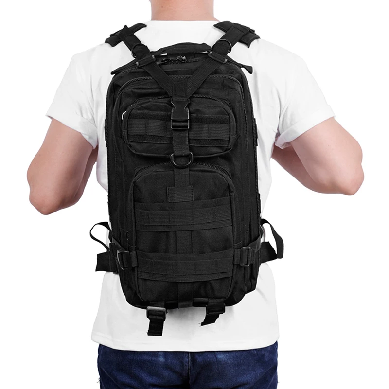 20-30L Tactical Backpack Molle Military Bag Hiking Trekking Sport Climbing Bag 