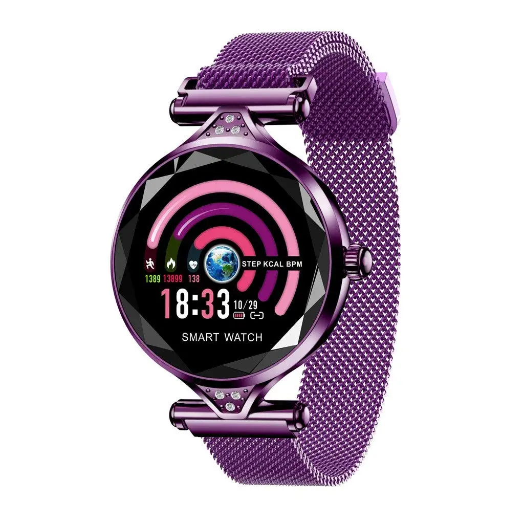 Новые модные часы Smart Watch для Для женщин крови Давление спортивный смарт-браслет часы Шагомер сенсор пульса спортивные женские трекер