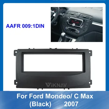 

Car Dash Frame Radio Fascia for Ford Mondeo C MAX black 2007 Car DVD frame Auto Stereo Panel kit Trim BLACK SILVER