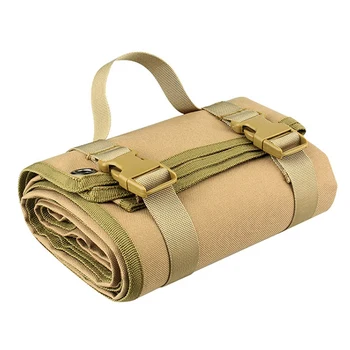 

Tactical Shooting Mat Waterproof Lightweight Roll-Up Nylon Cloth Remote Shooting Hunting Outdoor Camping Mat Non-padded