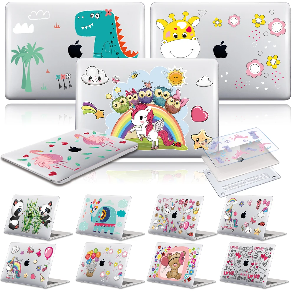

Laptop Hard Case for Apple MacBook Air Pro Retina 11 12 13 15 16/Air 13 (A 1932) (2179) Laptop Anti-fall Hard Shell Case Cover