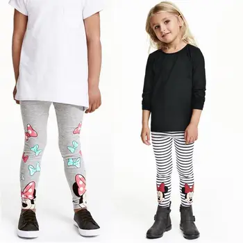 

Baby Girls Leggings 2019 New Autumn Kids Girls Pants Children Girls Pant Warm Kids Baby Girls Cotton Leggings Cartoon Printing