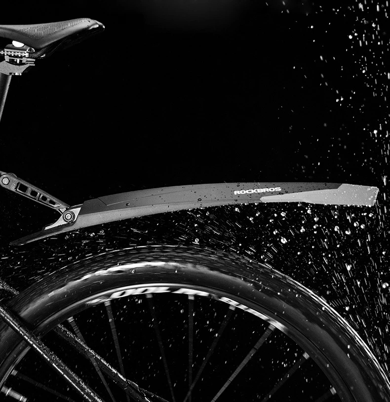 Rockbros Велосипедное крыло MTB дорожный велосипед велосипедные Крылья брызговик горный велосипед быстросъемный Прочный Крыло велосипедные аксессуары
