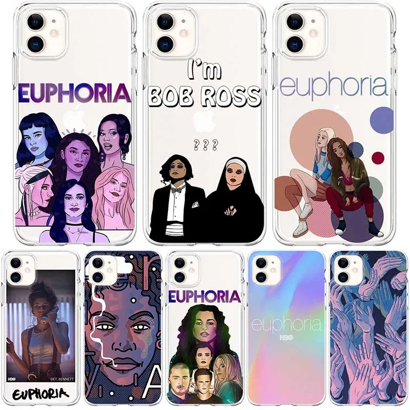 American TV Series Euphoria Soft Silicon Funda Phone Cover for iPhone 6 6S 7 8 Plus 5S X Xs XR 11 ProMax Capa Cases With Designs American TV Series Euphoria Soft Silicon Funda Phone Cover for iPhone 6 6S 7 8 Plus 5S X Xs XR 11 ProMax Capa Cases With Designs