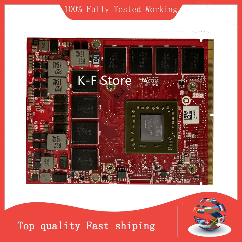 Nuovo Per Dell Precision M6800 M6600 M15X Firepro M6100 Scheda Grafica Video K5Wcn 0 K5Wcn Cn-0K5Wcn Completamente Testato