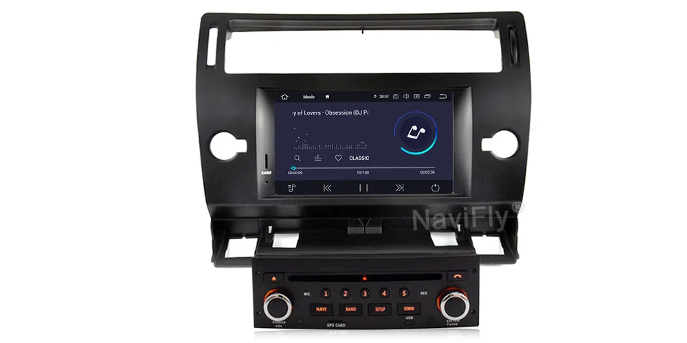 4 Гб+ 64 ГБ Android 9,0 автомобильный dvd-радиоплеер для Citroen C4 C-Triomphe C-Quatre 2005 2006 2007 2008 2009