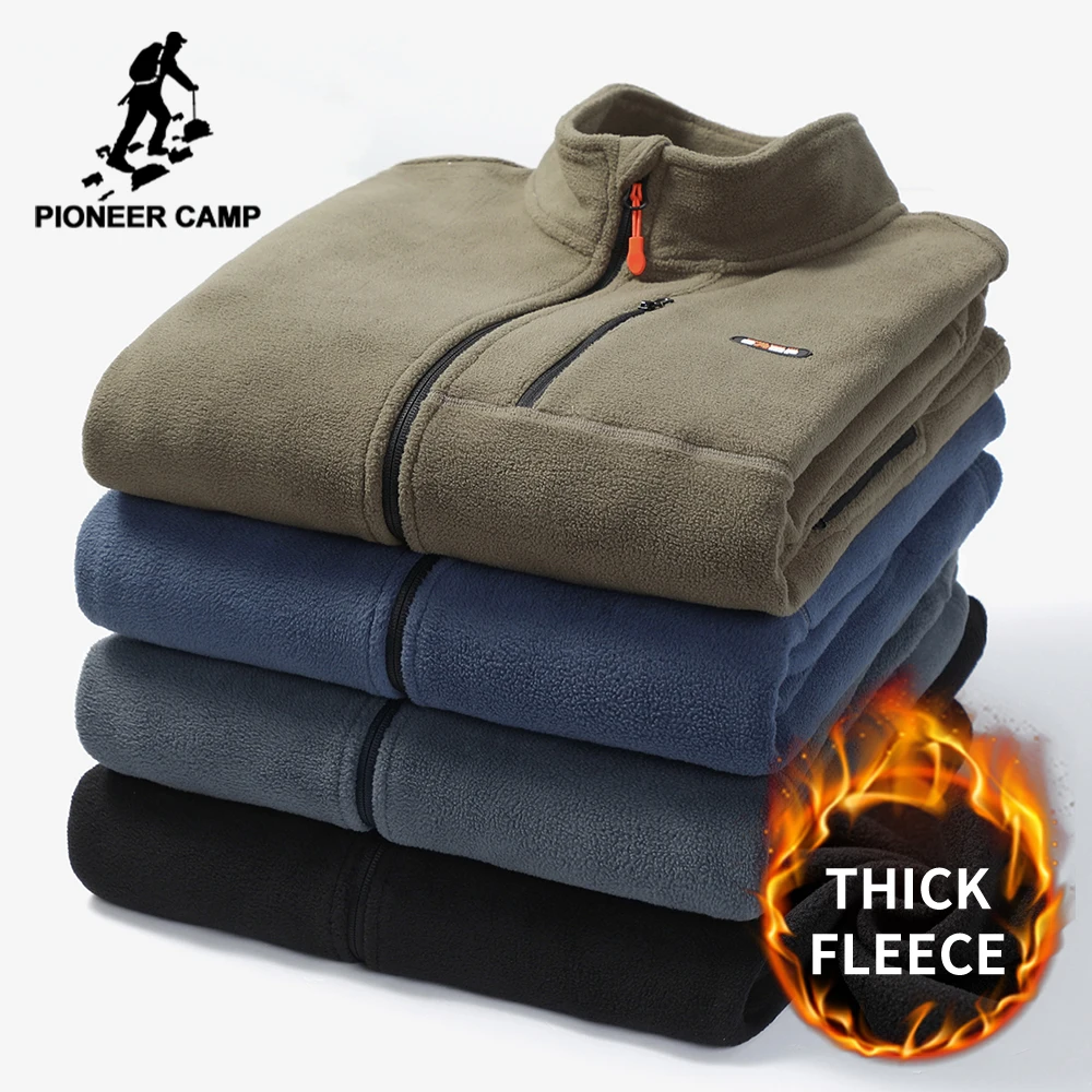 Fleece Jacket Clothing Winter Men Windproof Pioneer Camp Warm Autumn Thicken XLW023012