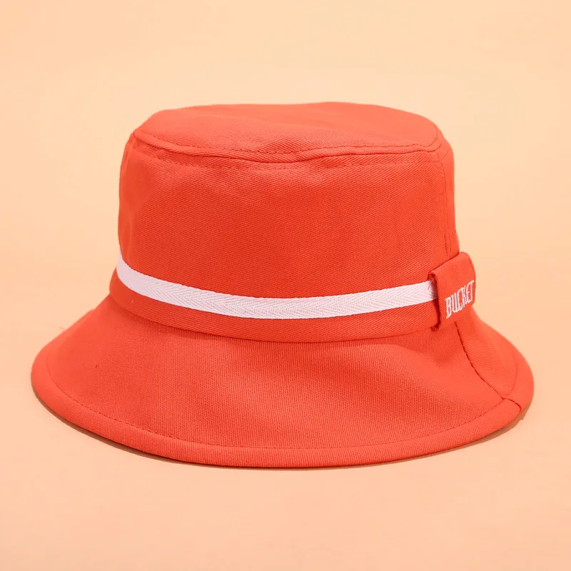 Fisherman's hat female summer small fresh hundred flat eaves cover washbasin cap tide student street sunshade hat
