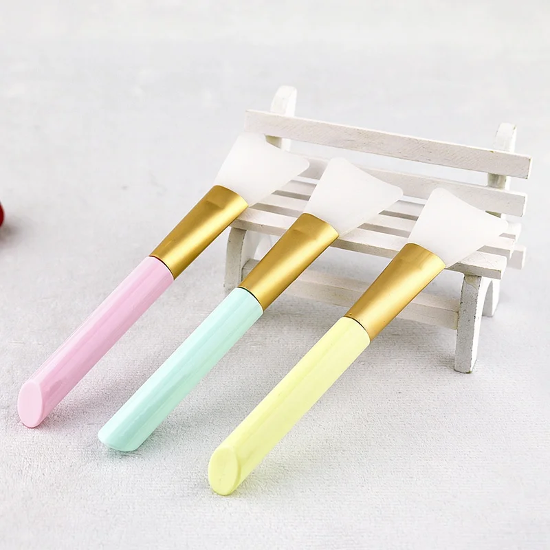

Professional Makeup Brushes 1Pcs Mask Brush Facial Eye Makeup Face Silica Gel DIY Mask Brushes Cosmetic Pro Beauty Tools