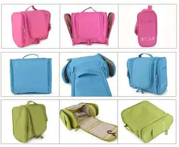 

JYtop Waterproof Tolietry Makeup Bag Travel Organizer Cosmetic Kit Bathroom Storage