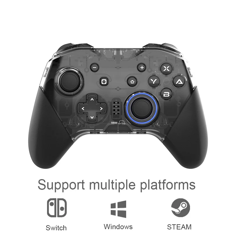 

MOBAPAD Pro Wireless Bluetooth Game Controller For Switch Joystick NFC Turbo Vibration Six Axis Macro Recording