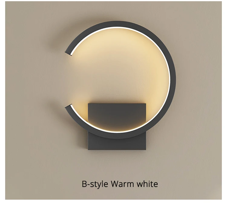 wall sconces for living room Modern LED Wall Lamps Living Room Bedroom Bedside Sconce Black White Coffee Color Lamp Aisle Indoor Lighting Dropping Shipping outdoor wall lights