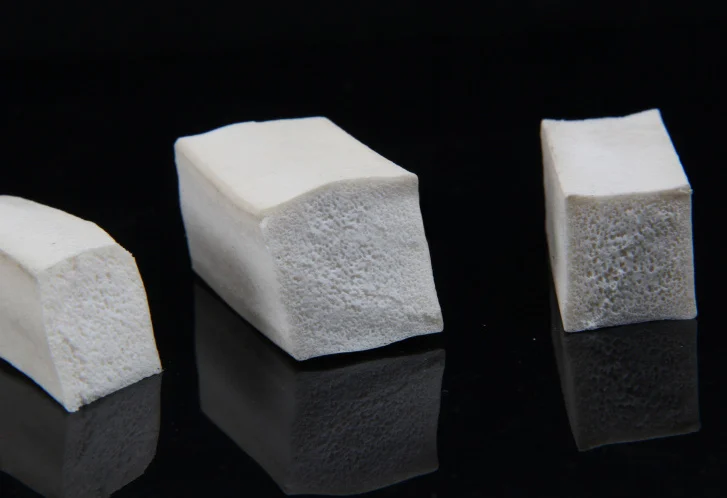 

1meters 20*25mm Silicone Foam Square Strip High Temperature Resistant Sponge Strip