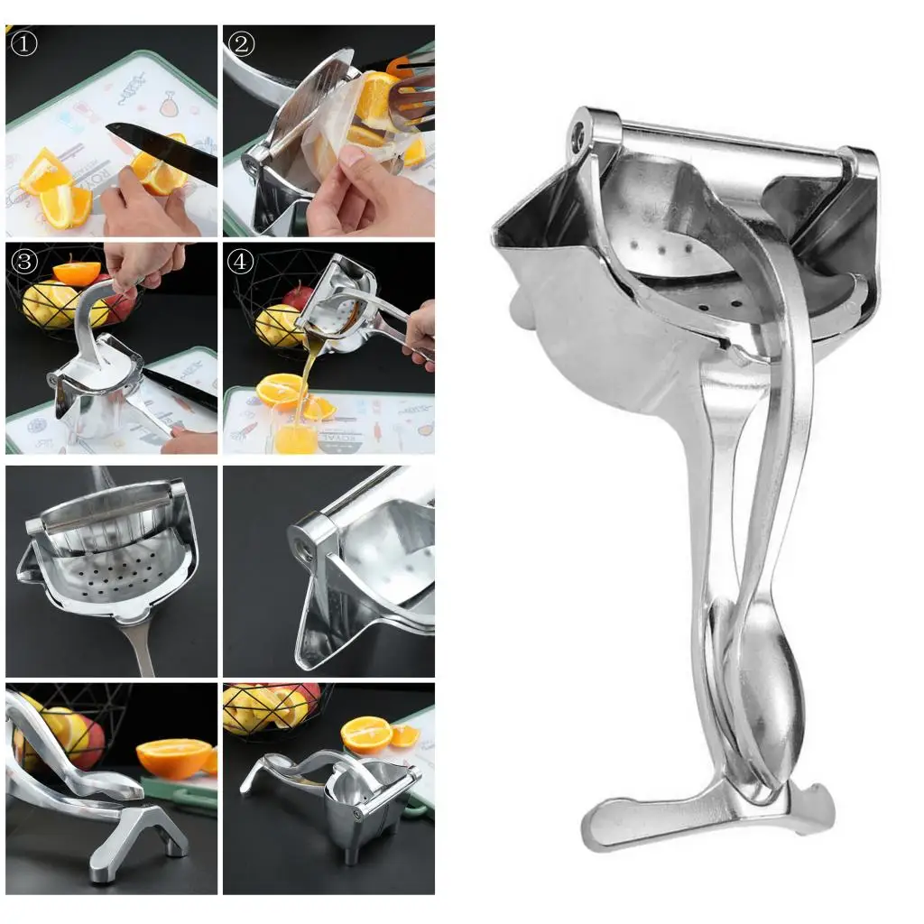Kitchen Fruit Juicer Heavy Duty Alloy Lemon Press Squeezer for Fruits Lemon Orange Squeezer Citrus Press Tool
