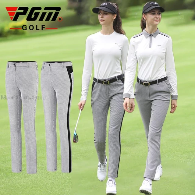 Send Belt !Women Golf Pants High Elastic Ball Pants Summer Slim Breathable  Pant for Golf Tennis women's Trousers XS-XL - AliExpress