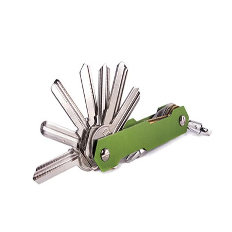 EDC Key Organizer Clip Keys Smart Holder Folder Keys Wallet Housekeeper Keychain Flexible Key Holder Clip