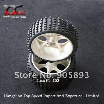1/5  FG marder baja monster stadium wheels and tires-front(TS-102)